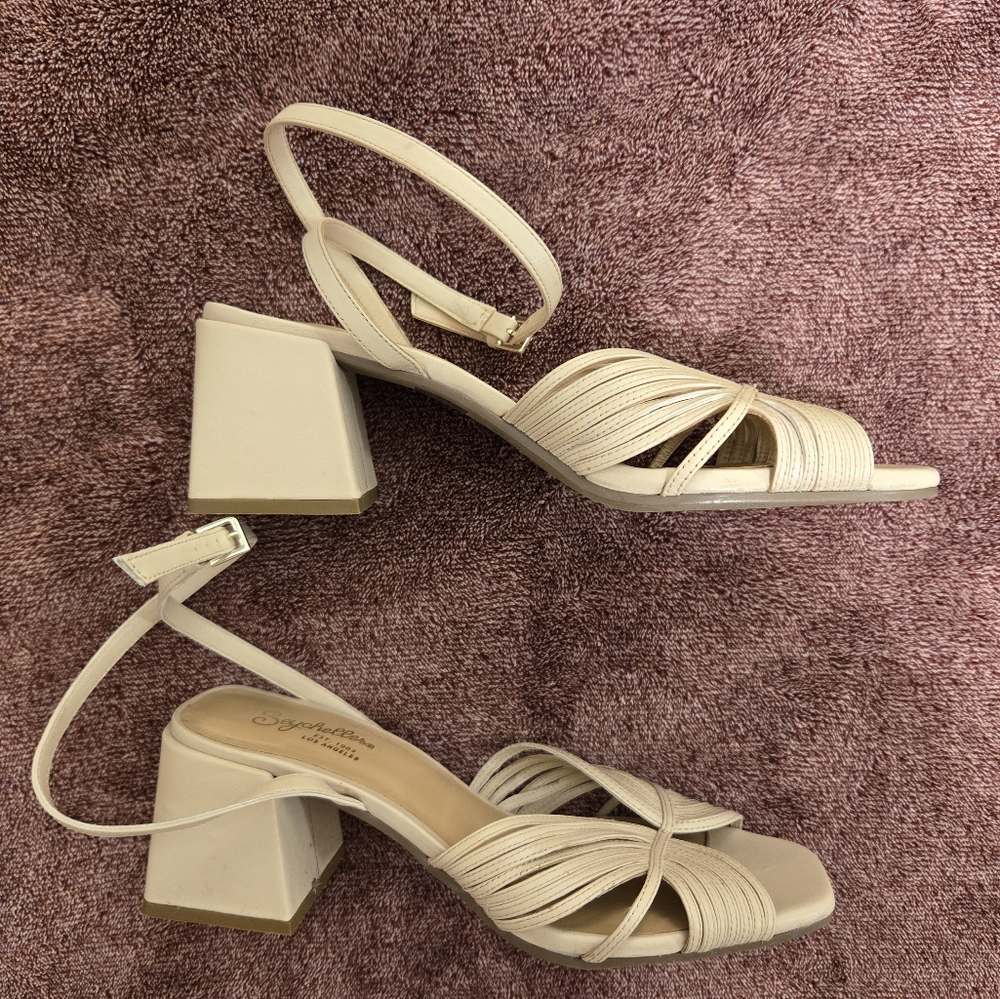 Seychelles Block Heels Pink